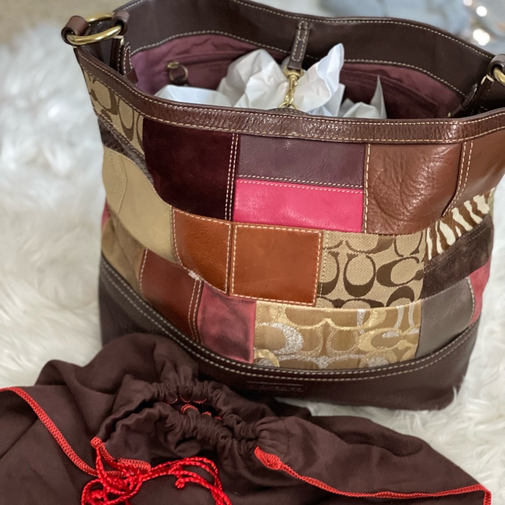 Coach patch work unlimited edition bag